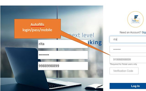 Keep Federal Bank Logged In screenshot 1