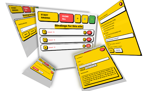 KeyBinds - Keyboard Shortcuts for Web Pages screenshot 1