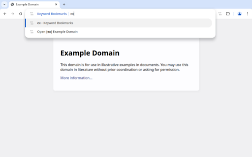 KeyWord BookMarks screenshot 1