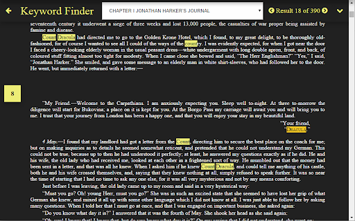 Keyword Finder screenshot 1
