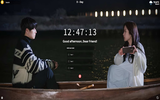 KHome - KDrama New Tab screenshot 1
