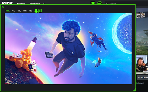 Kick VOD Downloader screenshot 1