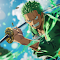 Kickassanime Zoro Anime Wallpaper logo
