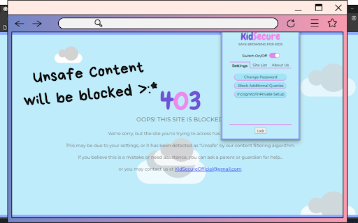 KidSecure screenshot 1