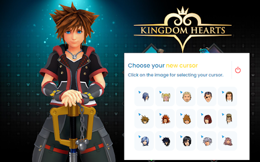 Kingdom Hearts cursor screenshot 1