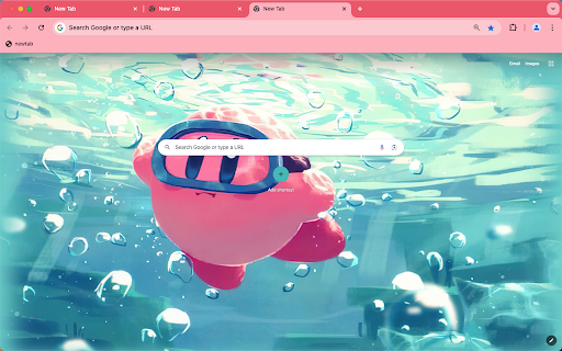 Kirby Theme screenshot 1