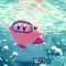 Kirby Underwater Adventure logo