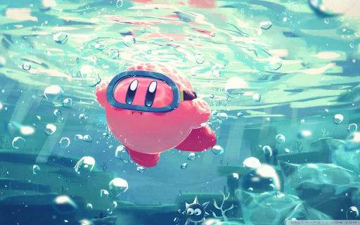 Kirby Underwater Adventure screenshot 1