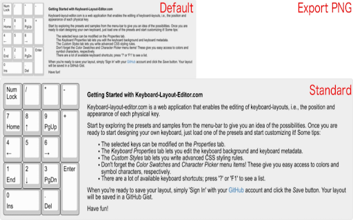 KLE Extension screenshot 1