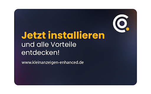 Kleinanzeigen-Enhanced - Das ultimative Kleinanzeigen Tool screenshot 1