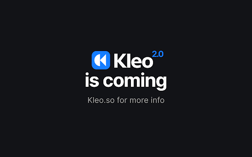 Kleo screenshot 1