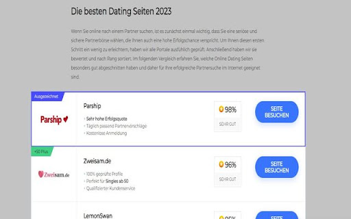 Kostenlose-Partnersuche.com Background screenshot 1
