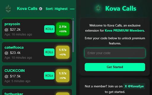 Kova Calls screenshot 1
