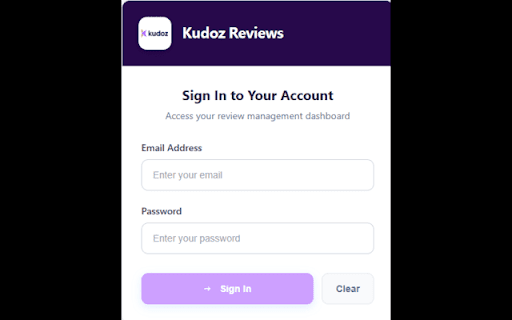 KudozReviews screenshot 1
