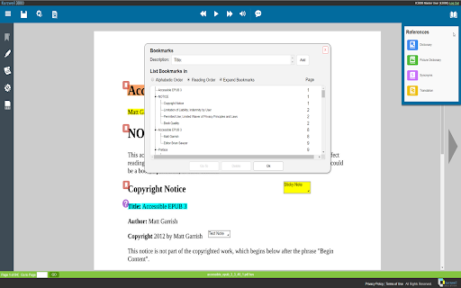 Kurzweil 3000 screenshot 1