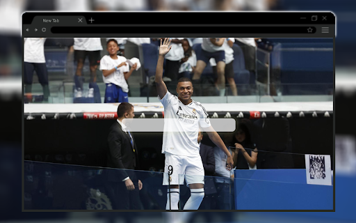 Kylian Mbappe HD Wallpaper New Tab screenshot 1