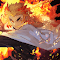 Kyojuro Rengoku Flame Breathing Demon Slayer - Anime Theme logo