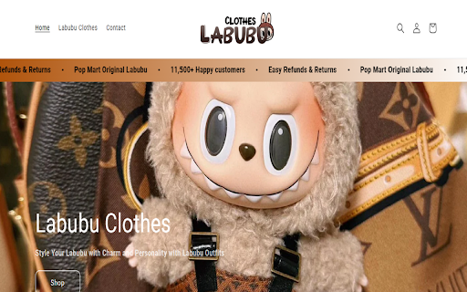 Labubu Clothes screenshot 1