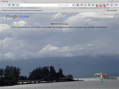 Lake Toba Theme screenshot 1