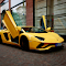 Lamborghini Car with Doors Open logo