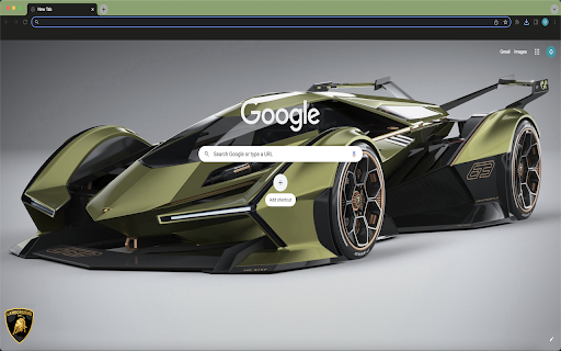 Lamborghini Vision GT Theme screenshot 1