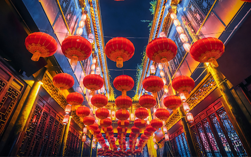 Lantern-Lit Alleyway screenshot 1