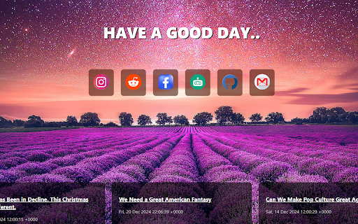 Lavender Glow Tab screenshot 1