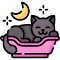 Lazy Afternoon Cat logo