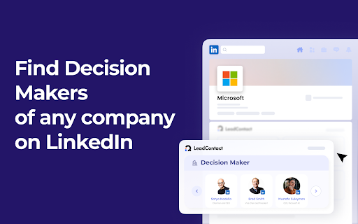 LeadContact-Phone Number & Email Finder for LinkedIn screenshot 1