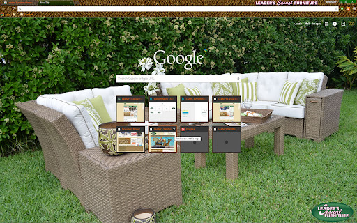 Leaders Furniture Chrome Theme screenshot 1