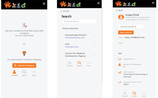Leads By Kids Email Finder screenshot 1