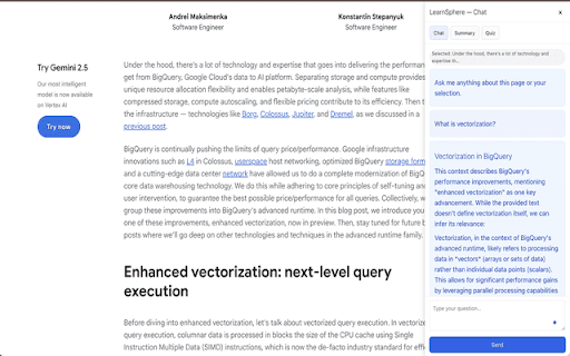 LearnSphere screenshot 1