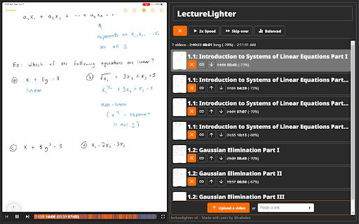 LectureLighter screenshot 1