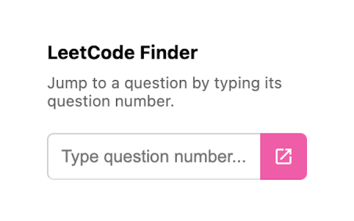 LeetCode Question Finder screenshot 1