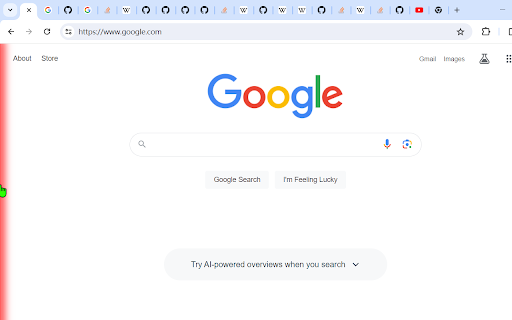 Left Navigation screenshot 1