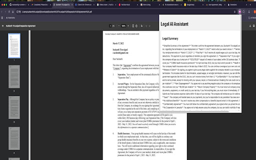 Legal Ease screenshot 1