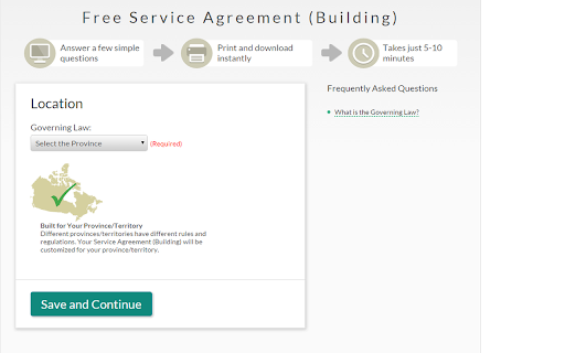 Legal Forms and Agreements screenshot 1