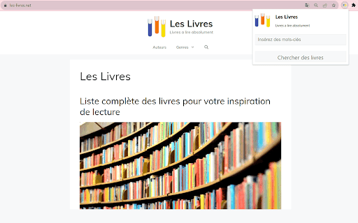 Les Livres screenshot 1