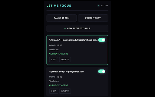 Let Me Focus screenshot 1