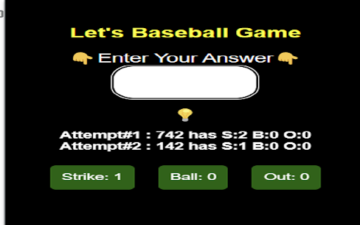 Let's Baseball Game screenshot 1