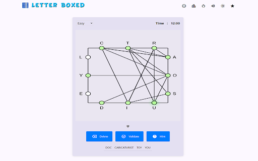 Letter Boxed Unlimited screenshot 1