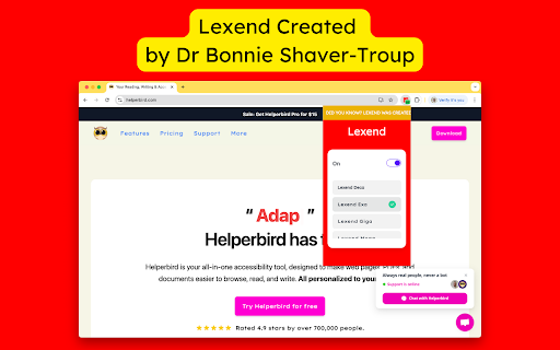Lexend for Chrome™ screenshot 1