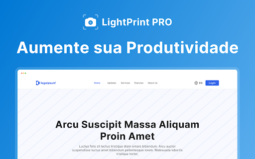 LightPrint Pro - Full Page Capture screenshot 1