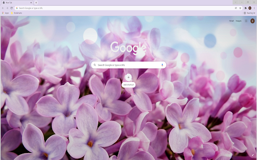 Lilac Sky HD Wallpaper Theme screenshot 1