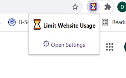 Limit Distracting Website screenshot 1