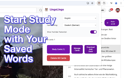 LingoLingo - AI Language Learning screenshot 1