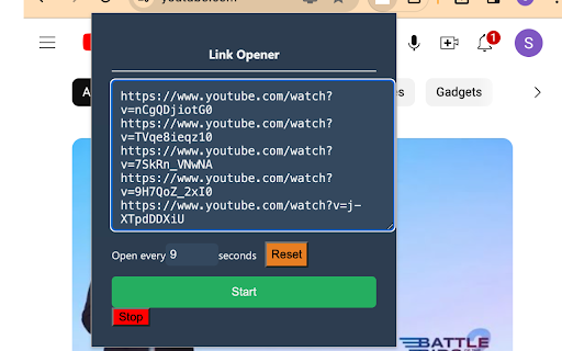 Link Opener screenshot 1