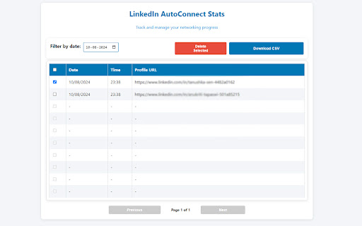 LinkedIn Auto Connect screenshot 1