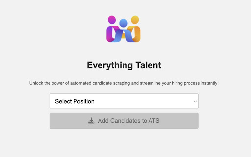 LinkedIn Candidate Importer screenshot 1
