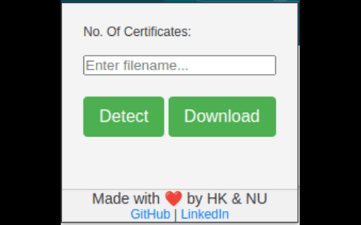 LinkedIn Certificate Downloader screenshot 1